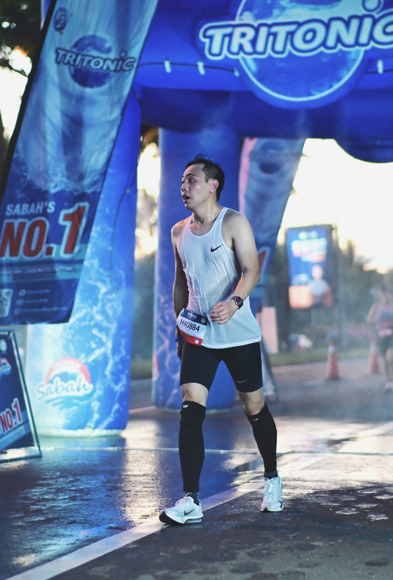 Ken racing at Putrajaya